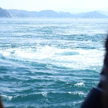 小さいけど渦潮です