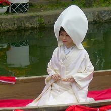 今年の花嫁さんは岡山市の岡本裕子さん（２５）
