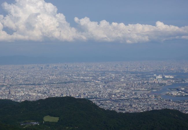 大阪側の景色