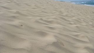 自然がもたらす砂の芸術