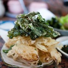 つけあわせの天ぷら