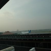 部屋から見える滑走路