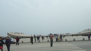 星海公園で馬車に乗る