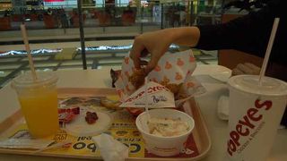 popeyes　香港国際空港