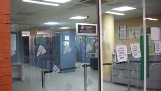 マドリード・アトーチャ駅のコインロッカー（荷物預かり所）