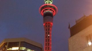 スカイタワー：天気が良ければ・・・・