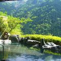 新祖谷温泉の天空風呂