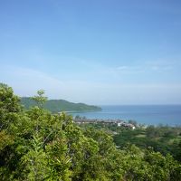 朝、ホテル敷地内のトレッキングプログラムに参加。オススメ！