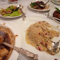 このボルネオ旅行で一番おいしかった！ホテルの中華料理屋さん。