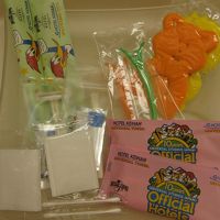 部屋にあったアメニティ