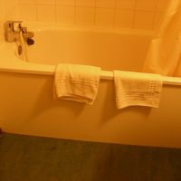 意外と清潔な印象のバスルーム