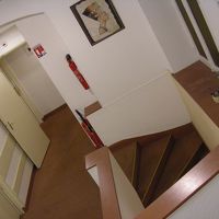 ２つ星にしては広々とした廊下