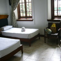 ベッドの上にはウェルカム象さん