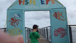 誰でも海底散歩できる展望塔