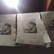 エッチングの作品