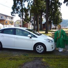 自家用車のお祓いをして頂きました。