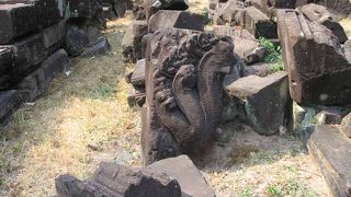 プリアピトゥ　修復されていない遺跡