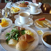 朝食　バイキング