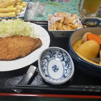 ボリューム一杯の夕食