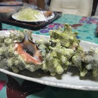 ニシ貝さざえみたい