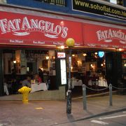 SoHo：エルジン通りのイタリア家庭料理店～ファット・アンジェロ
