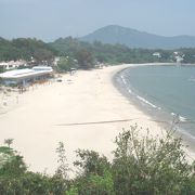 ランタオ島：香港最長の白砂のビーチは人影もなし～長沙海灘