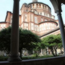 あおいが順正からの手紙を読んだ中庭です