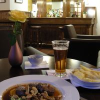 併設レストランの鹿肉のメダリオン、美味♪♪♪