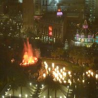 ミラージュといえば火山ショーですが、上から見ると…