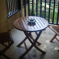 客室に付いている涼みスペース