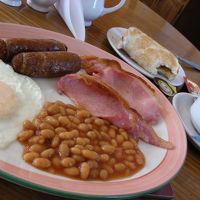 ソーセージが美味しくないが、この料金ならお得感のある朝食