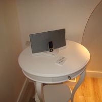 一階にipodがあります。ボサノバっぽい曲が入ってました。