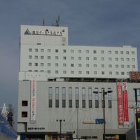 旭川駅直結、そしてデパートとも直結!!特に冬場の宿泊にお薦め