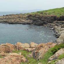 エメラルドグリーンのビーチとまた違う景色が。