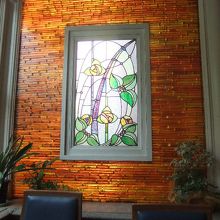 ステンドグラスがとってもすてき