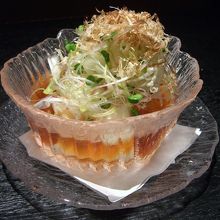 香味野菜のせ冷や奴