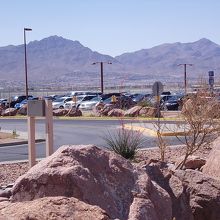 流石テキサス、という風景が空港のすぐ傍に