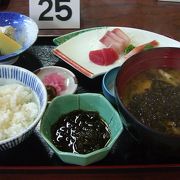 寺泊の魚市場２階にあるお座敷食堂　その２