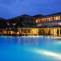 インド洋に向かって開かれたホテル