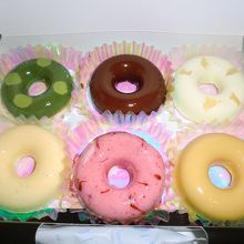 ひんやりした「とろなまドーナツ」６個入り