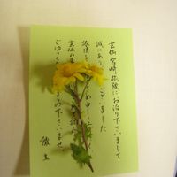 うれしい心遣い