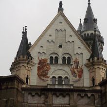 雨のジョイシュバンシュタイン城
