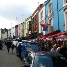 街並もパステル調の住宅が並び可愛いよ♪