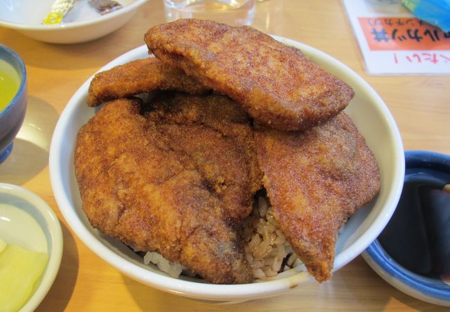 ウスターソースのカツ丼