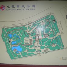 公園地図。