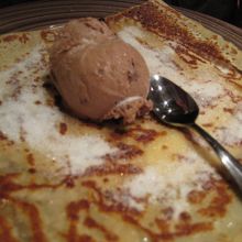 クレープ（アイス＆シュガー）