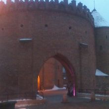 円筒形の門は欧州でも珍しいとか？