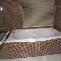 客室内のバスルーム