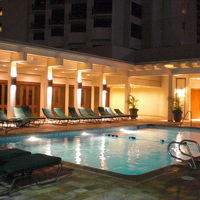 ２箇所プールがあります。ジャグジーも。