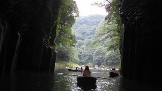 ボートに乗りました